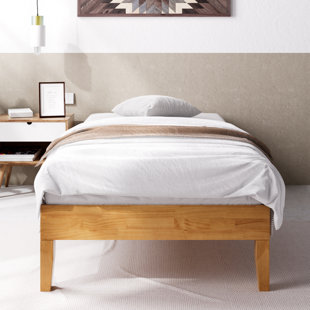 Wayfair beige outlet bed